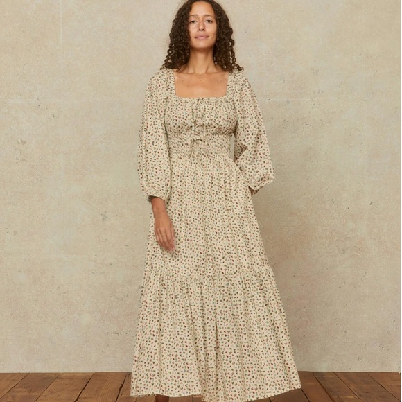 Christy Dawn Dresses Nwt Christy Dawn Jennica Dress Fauna Cream